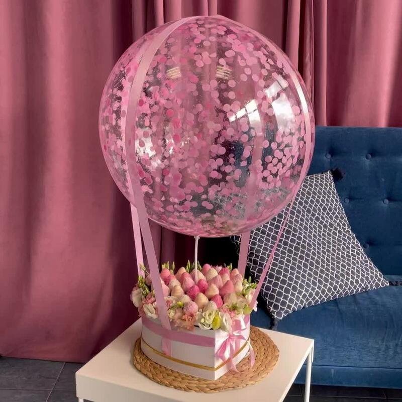 Клубника в шоколаде "Мерелин" , воздушный бокс